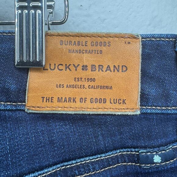 Lucky Brand Ginger Boot Jeans 18W Dark Wash Stretch Denim Mid Rise Bootcut - Picture 8 of 14